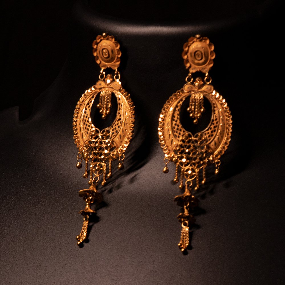 Gold Earrings 4