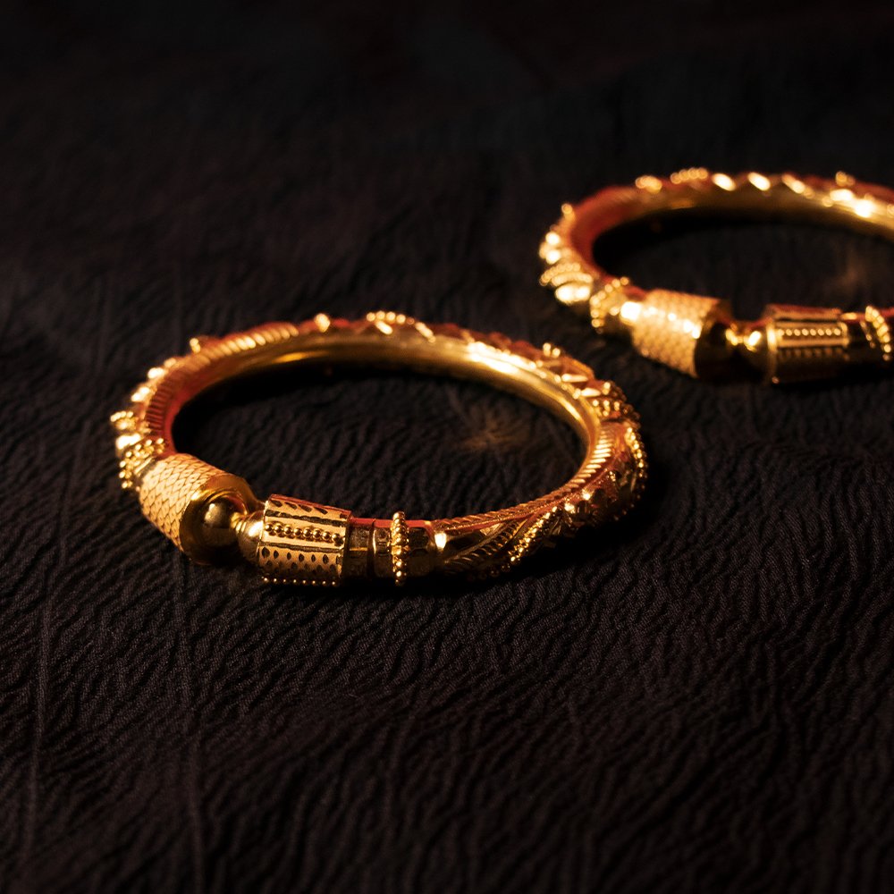 Gold Bangles 3