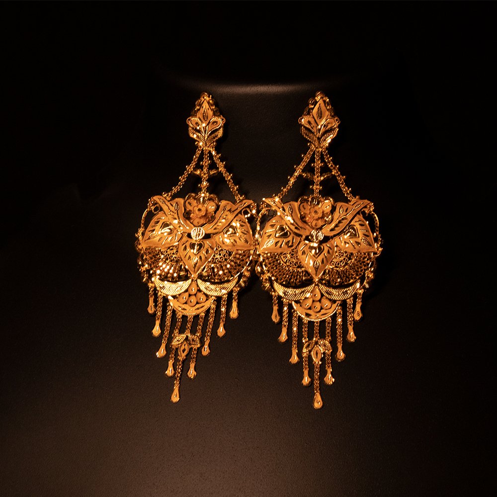 Gold Earrings 1
