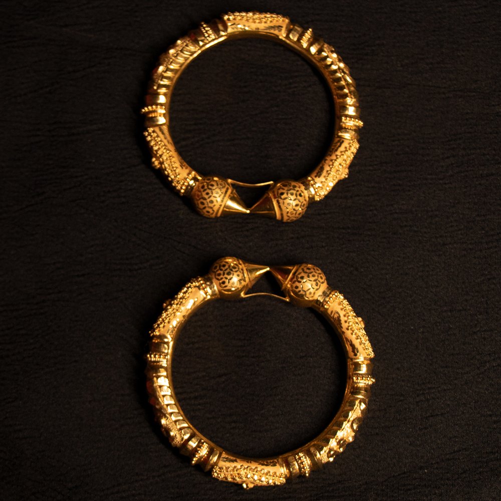 Gold Bangles 1